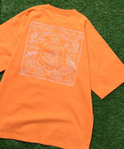 【一部再入荷】TES BANDANA EMB BIG T-SHIRT / ビッグシルエットTシャツ