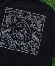 【一部再入荷】TES BANDANA EMB BIG T-SHIRT / ビッグシルエットTシャツ