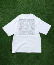 TES BANDANA EMB BIG T-SHIRT / ビッグシルエットTシャツ