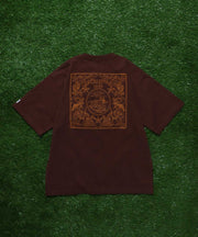 【一部再入荷】TES BANDANA EMB BIG T-SHIRT / ビッグシルエットTシャツ