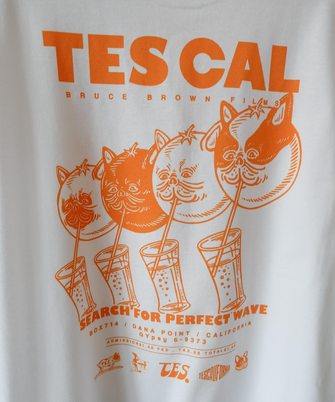 WEB / FLAG SHOP限定】TES CAL DINER LONG SLEEVE T | オーバー