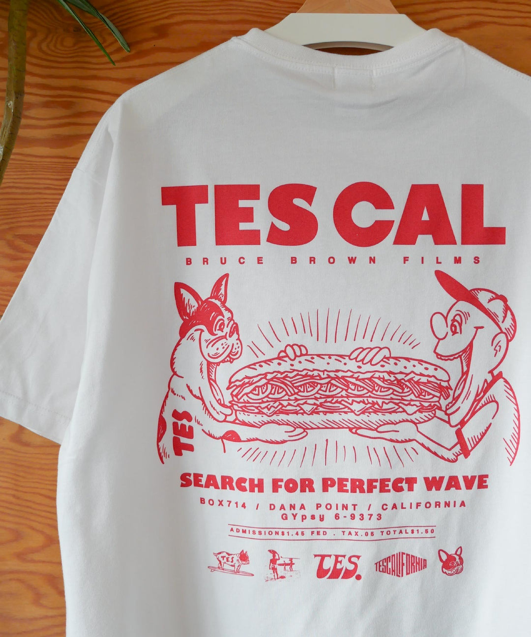 WEB / FLAG SHOP限定】TES CAL DINER BIG T-SHIRT | オーバーサイズTシャツ – TES | THE  ENDLESS SUMMER