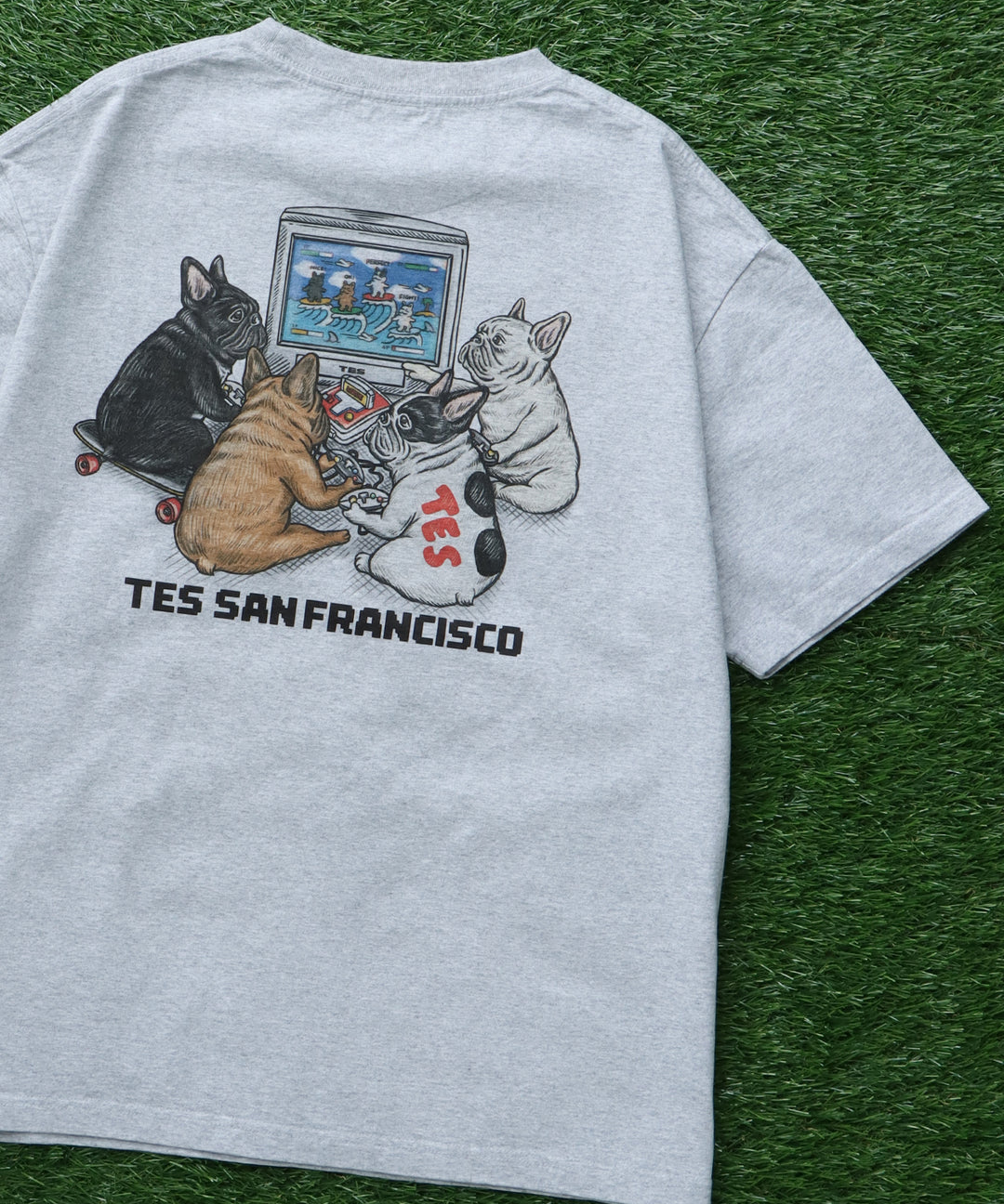 7月上旬お届け予定》TES SURF GAME T-SHIRT/ Tシャツ – TES | THE