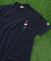 TES-GOLF COMFORTABLE PILE MOC NECK T-SHIRT / モックネックパイルTシャツ