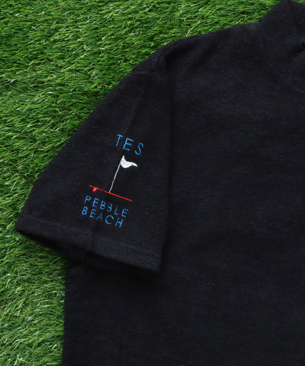 TES-GOLF COMFORTABLE PILE MOC NECK T-SHIRT / モックネックパイルTシャツ