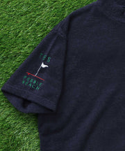 TES-GOLF COMFORTABLE PILE MOC NECK T-SHIRT / モックネックパイルTシャツ