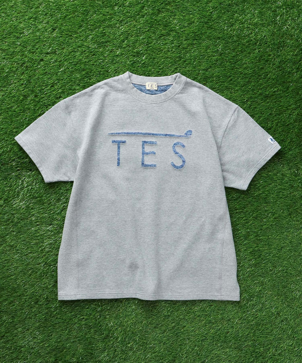 TES BASIC LOGO OPAL FINISH BIG TEE / ビッグシルエットTシャツ