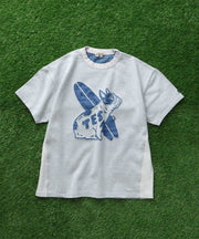 TES BUHI LOGO OPAL FINISH BIG TEE / ビッグシルエットTシャツ