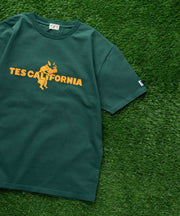 TES CALIFORNIA FLOCK LOGO T-SHIRT / Tシャツ