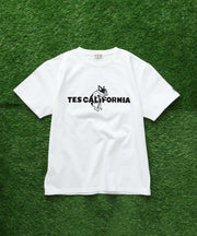 TES CALIFORNIA FLOCK LOGO T-SHIRT / Tシャツ