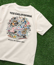 《6月下旬お届け予定》TES BUHI ALL STAR T-SHIRT / Tシャツ