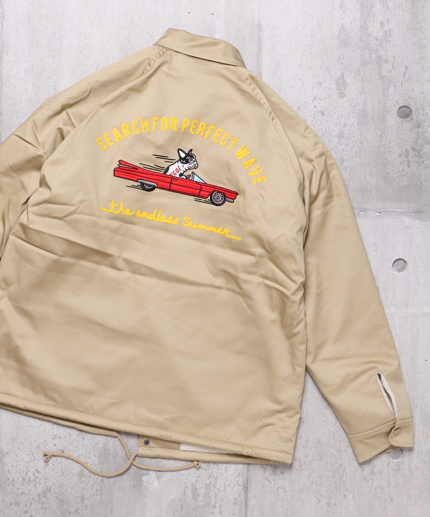 TES CAR CLUB BOA COACH JKT / 裏ボアコーチジャケット – TES