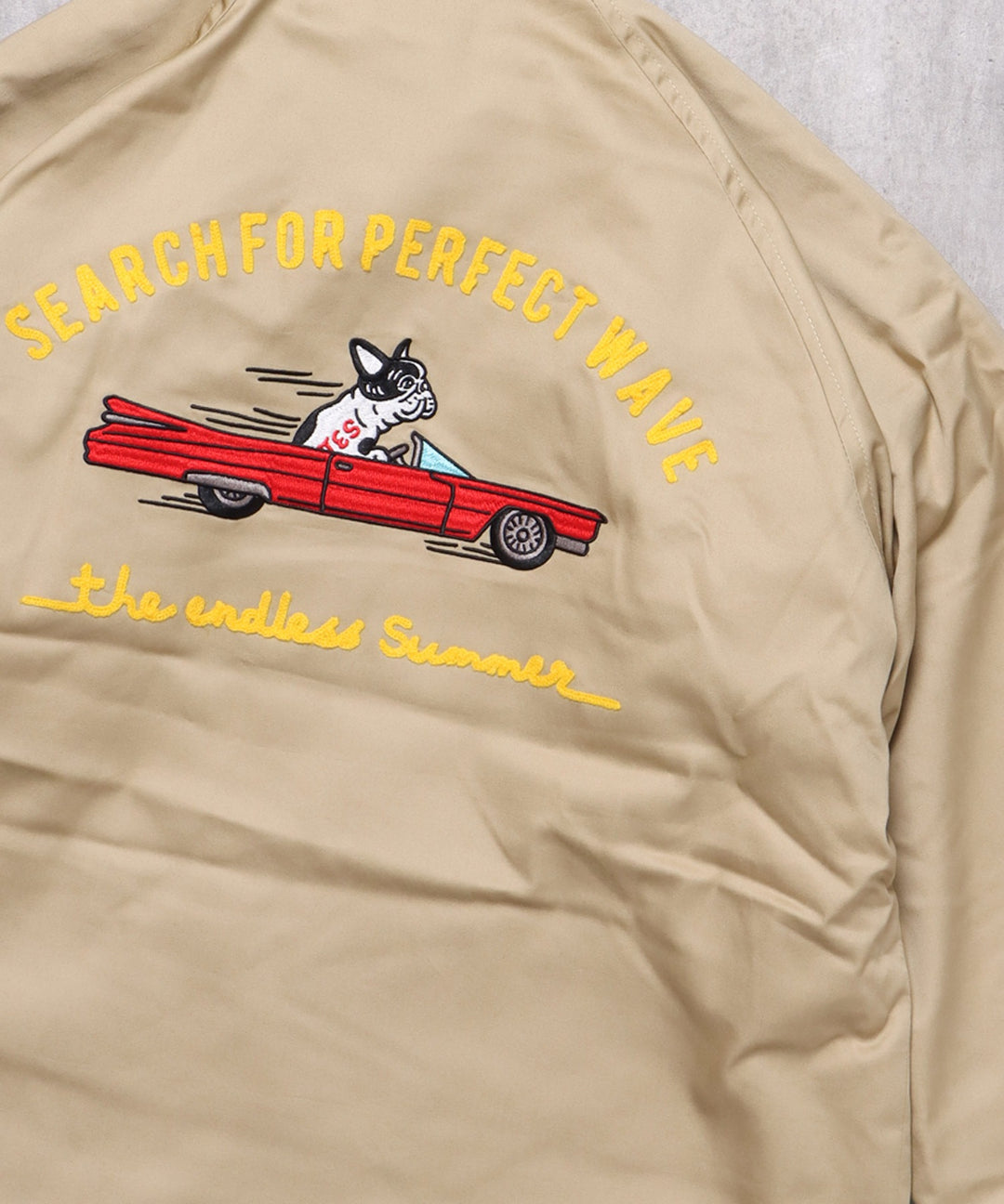 TES CAR CLUB BOA COACH JKT / 裏ボアコーチジャケット – TES