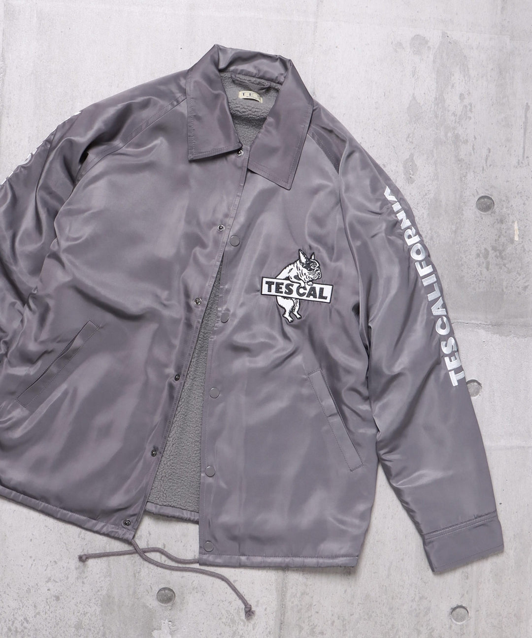 TES BOX LOGO BOA COACH JKT / 裏ボアコーチジャケット – TES | THE ENDLESS SUMMER