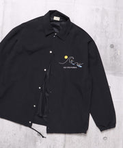 TES SURF GIRL EMB COACH JACKET / コーチジャケット