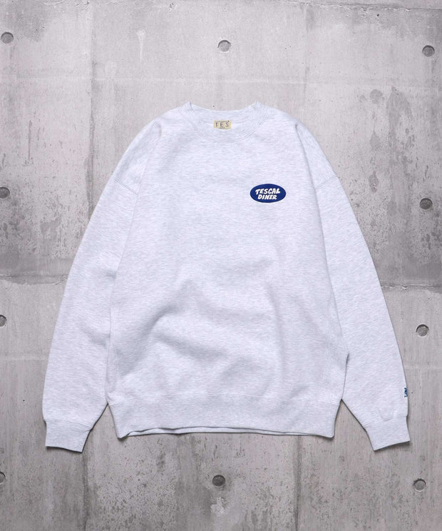 TES CAL DINER EMB BIG SWEAT / クルーネックスウェット