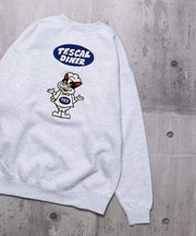 TES CAL DINER EMB BIG SWEAT / クルーネックスウェット