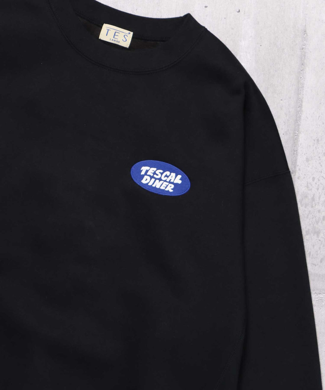 TES CAL DINER EMB BIG SWEAT / クルーネックスウェット – TES