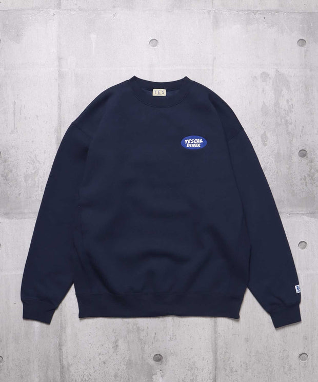 TES CAL DINER EMB BIG SWEAT / クルーネックスウェット