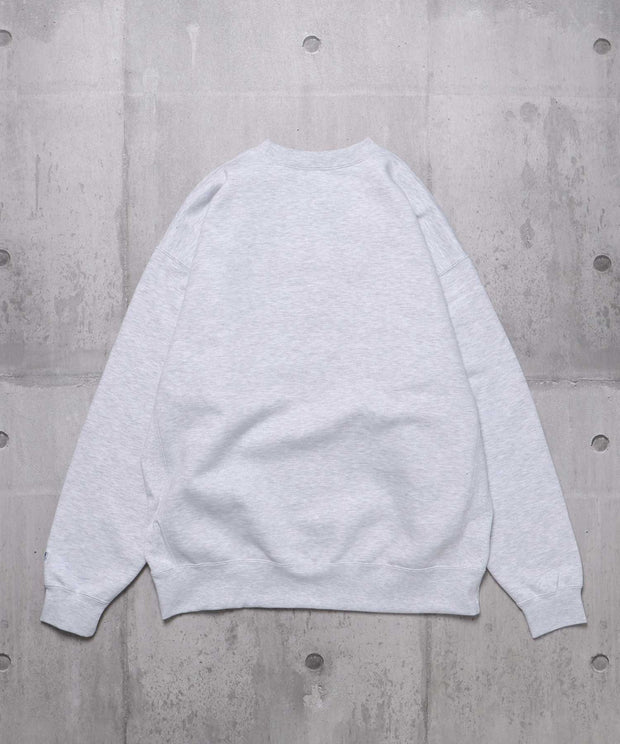 TES COLLEGE EMB BIG SWEAT / クルーネックスウェット