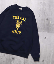 TES COLLEGE EMB BIG SWEAT / クルーネックスウェット