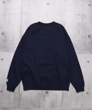 TES COLLEGE EMB BIG SWEAT / クルーネックスウェット