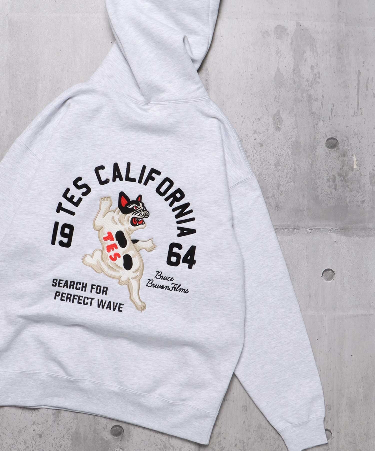 TES RUDE BUHI EMB BIG SWEAT PARKA / スウェットパーカー – TES