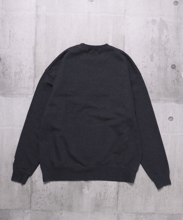 TES BUHI CAFE OPAL FINISH CREW NECK SWEAT / クルーネックスウェット