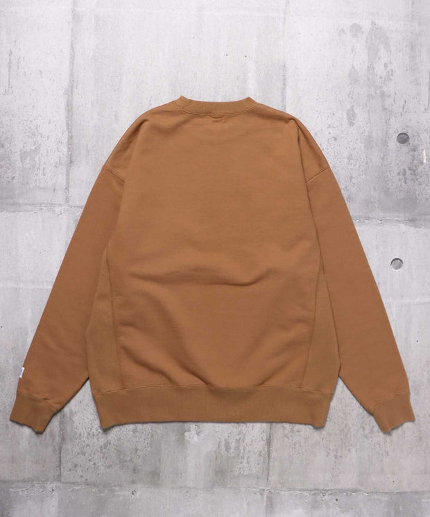 TES BUHI CAFE OPAL FINISH CREW NECK SWEAT / クルーネックスウェット