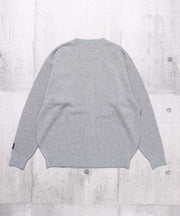 TES BOX LOGO JQ CREWNECK KNIT / クルーネックニット