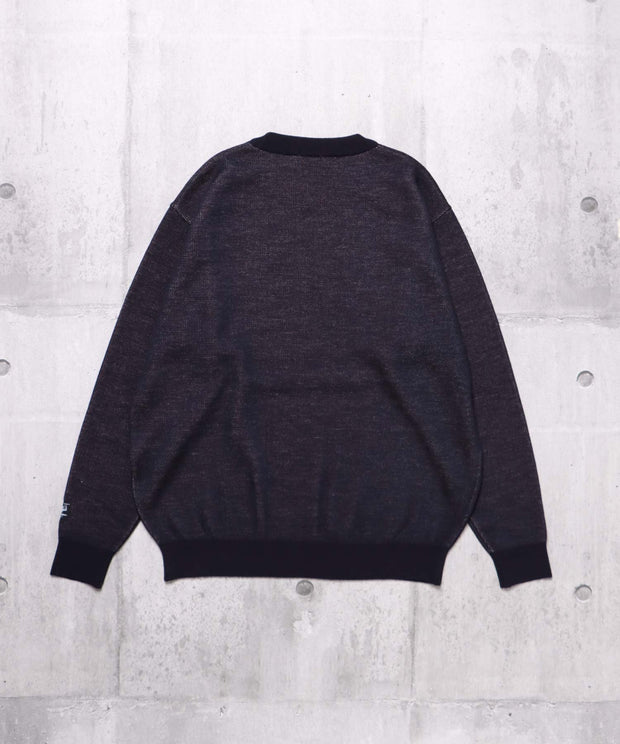 TES BOX LOGO JQ CREWNECK KNIT / クルーネックニット