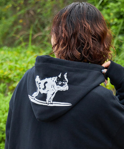 《10月下旬お届け予定》TES LOCAL CREW ZIP PARKA / スウェットパーカー