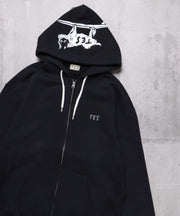 《一部予約商品》TES LOCAL CREW ZIP PARKA / スウェットパーカー