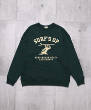 TES SURF'S UP FLOCKY CN SWEAT / クルーネックスウェット