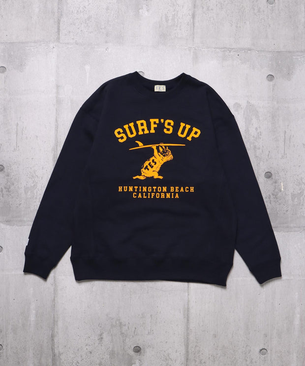 TES SURF'S UP FLOCKY CN SWEAT / クルーネックスウェット