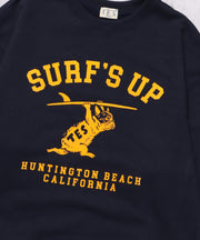 TES SURF'S UP FLOCKY CN SWEAT / クルーネックスウェット