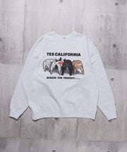 《一部予約商品》TES 4BUHI CN SWEAT / クルーネックスウェット