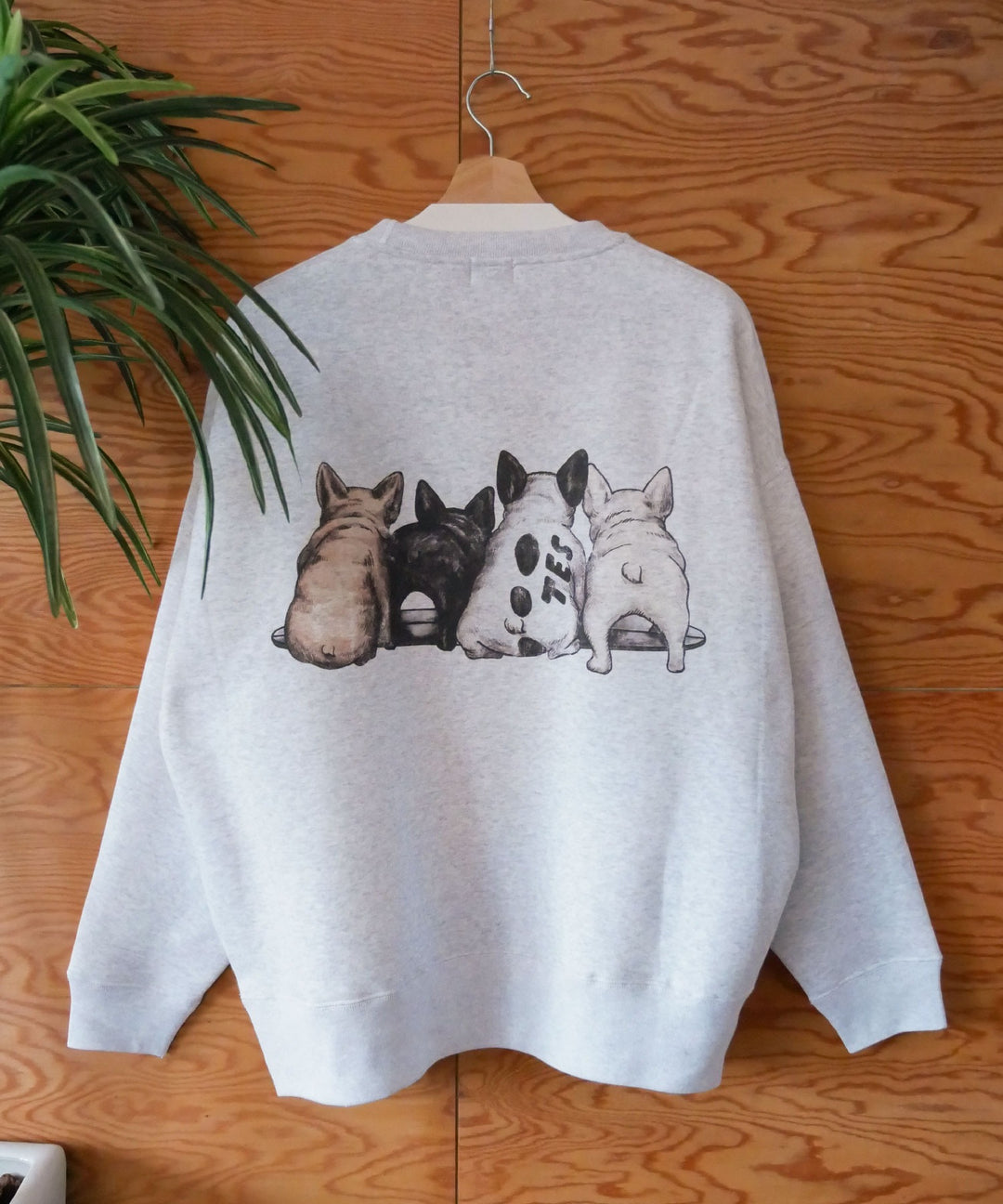 TES クルーネックスウェット　XL 10月下旬お届け予定》TES SAME OLD CN SWEAT / クルーネック