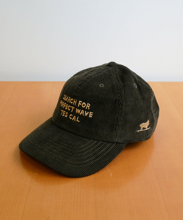 《一部予約商品》【WEB / FLAG SHOP限定】HAND LOGO EMB CORDUROY CAP / キャップ