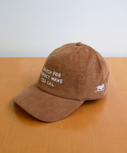 《一部予約商品》【WEB / FLAG SHOP限定】HAND LOGO EMB CORDUROY CAP / キャップ