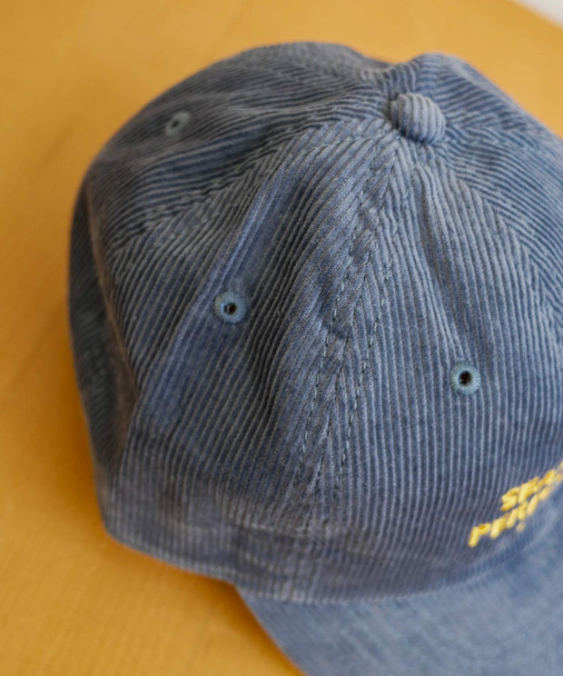 《一部予約商品》【WEB / FLAG SHOP限定】HAND LOGO EMB CORDUROY CAP / キャップ