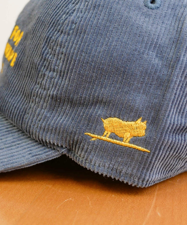 《一部予約商品》【WEB / FLAG SHOP限定】HAND LOGO EMB CORDUROY CAP / キャップ