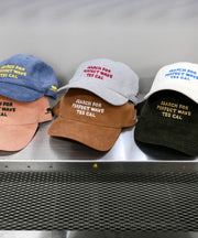 《一部予約商品》【WEB / FLAG SHOP限定】HAND LOGO EMB CORDUROY CAP / キャップ