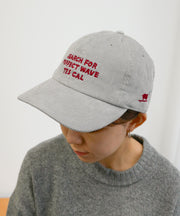 《一部予約商品》【WEB / FLAG SHOP限定】HAND LOGO EMB CORDUROY CAP / キャップ