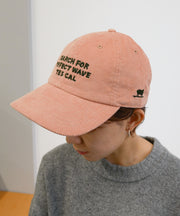 《一部予約商品》【WEB / FLAG SHOP限定】HAND LOGO EMB CORDUROY CAP / キャップ