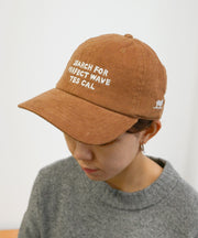 《一部予約商品》【WEB / FLAG SHOP限定】HAND LOGO EMB CORDUROY CAP / キャップ