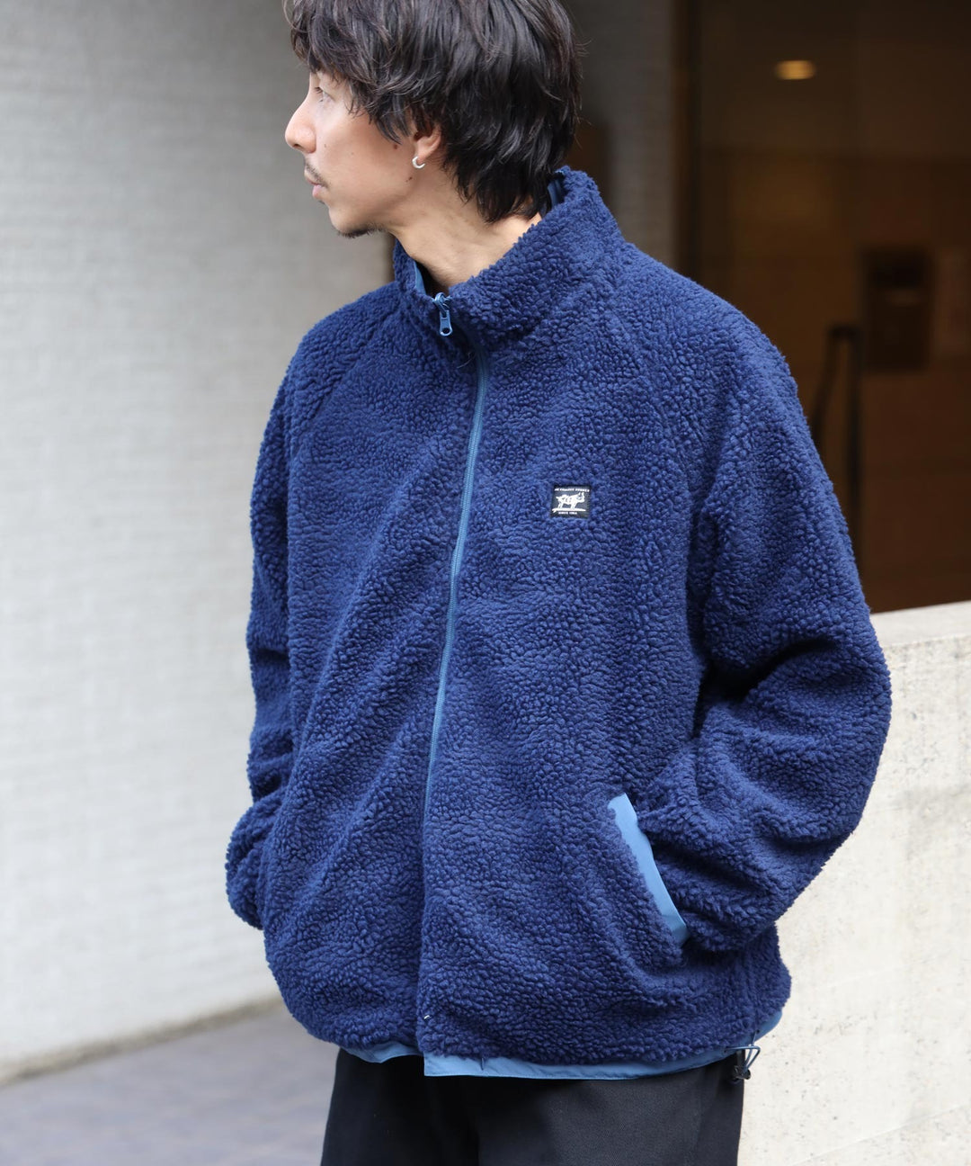 WEB / FLAG SHOP限定】TES REVERSIBLE BOA JKT / リバーシブルボア