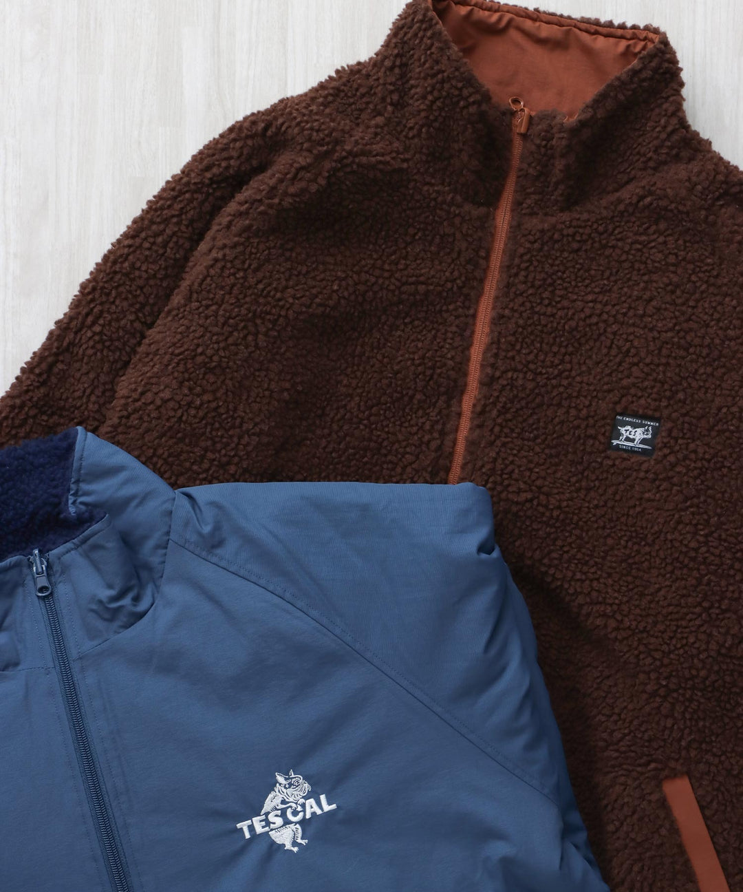 WEB / FLAG SHOP限定】TES REVERSIBLE BOA JKT / リバーシブルボア