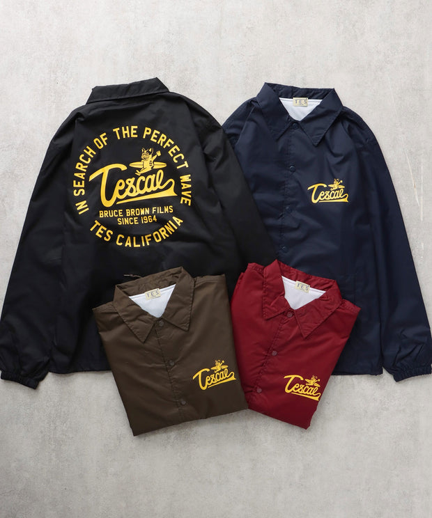 TES CIRCLE LOGO COACH JACKET / コーチジャケット