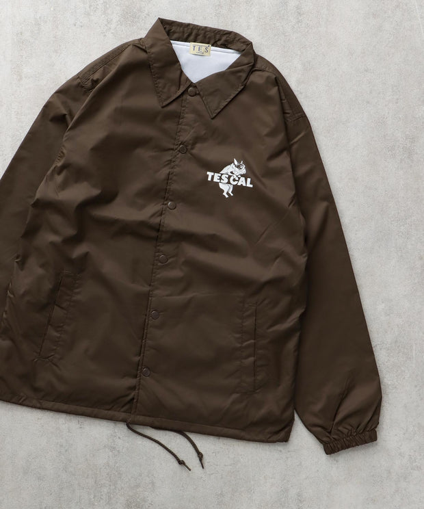 1月上旬お届け予定》TES CAL LOGO COACH JACKET / コーチジャケット – TES | THE ENDLESS SUMMER